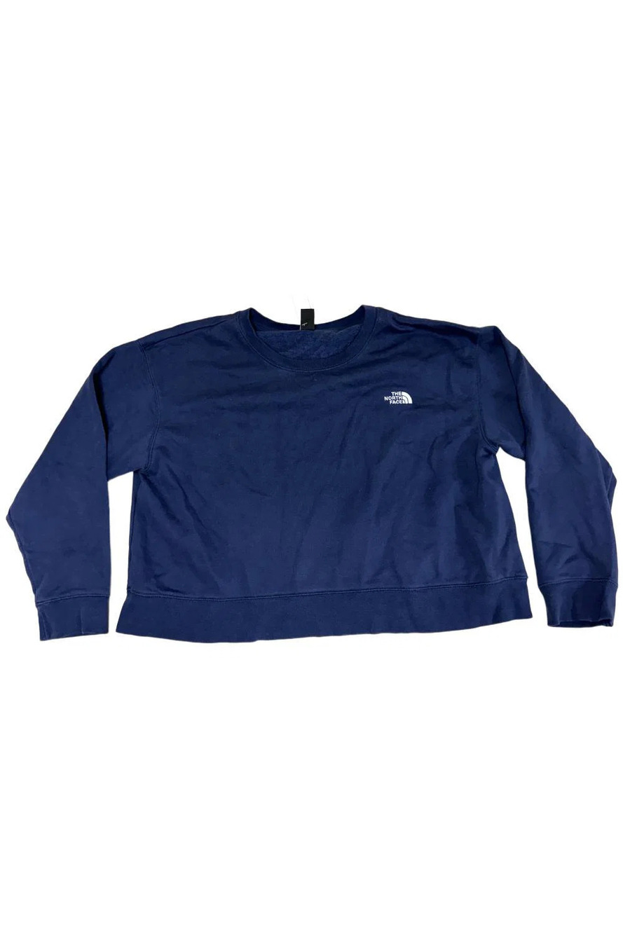 The North Face Women's Evolution Half Dome Cropped Sweater Navy - Regular